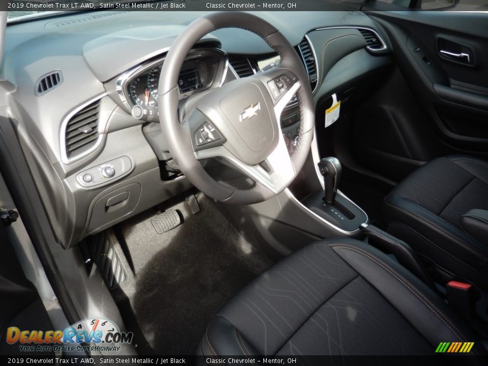 2019 Chevrolet Trax LT AWD Satin Steel Metallic / Jet Black Photo #6