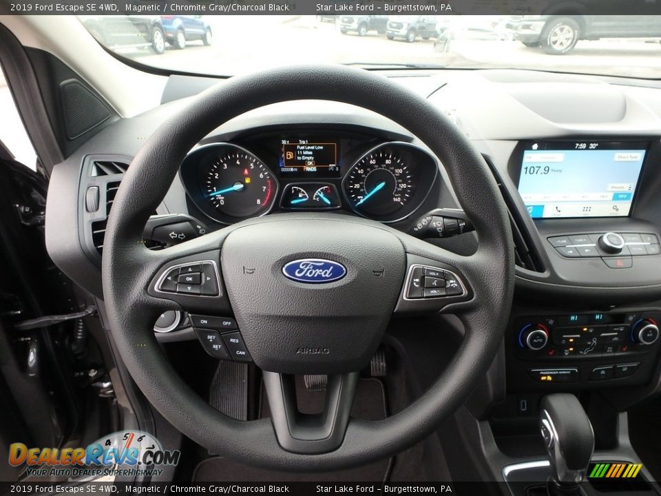 2019 Ford Escape SE 4WD Magnetic / Chromite Gray/Charcoal Black Photo #16