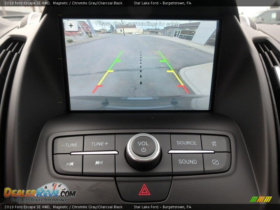 2019 Ford Escape SE 4WD Magnetic / Chromite Gray/Charcoal Black Photo #18