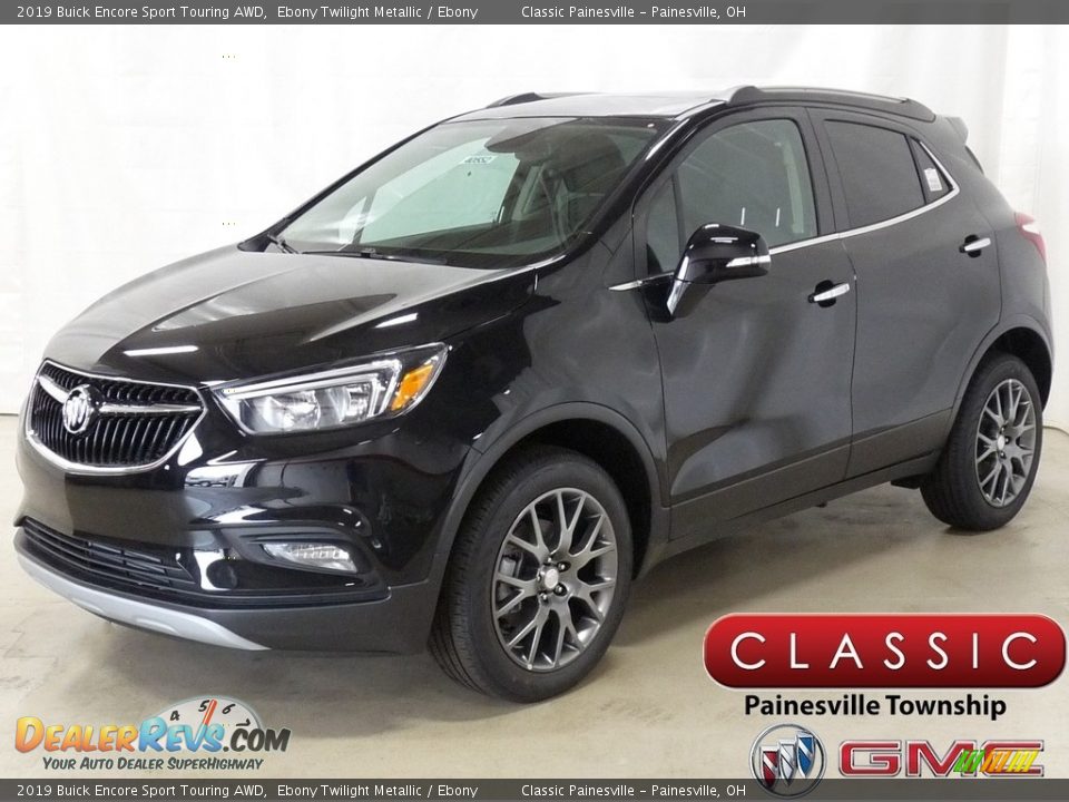 2019 Buick Encore Sport Touring AWD Ebony Twilight Metallic / Ebony Photo #1