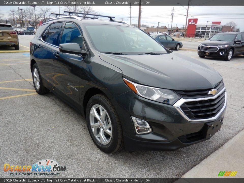 2019 Chevrolet Equinox LT Nightfall Gray Metallic / Jet Black Photo #3