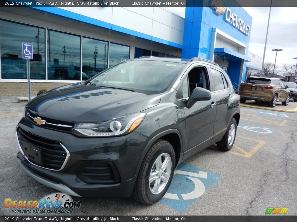 2019 Chevrolet Trax LT AWD Nightfall Gray Metallic / Jet Black Photo #1