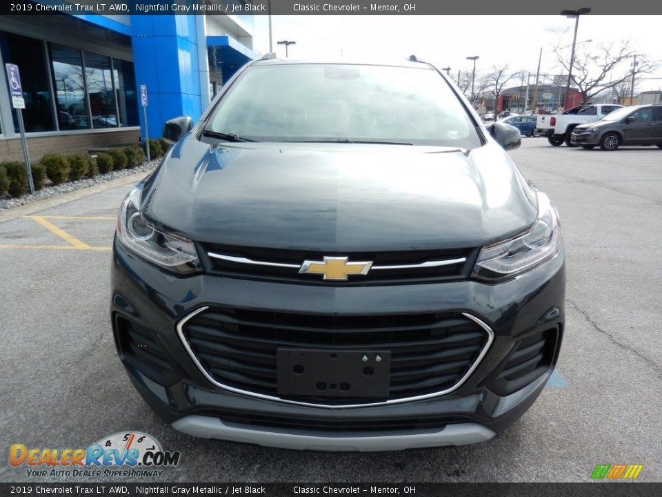 2019 Chevrolet Trax LT AWD Nightfall Gray Metallic / Jet Black Photo #2