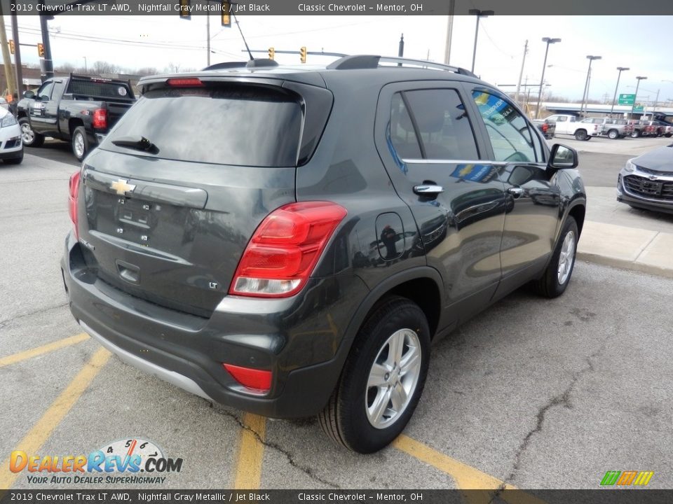 2019 Chevrolet Trax LT AWD Nightfall Gray Metallic / Jet Black Photo #4