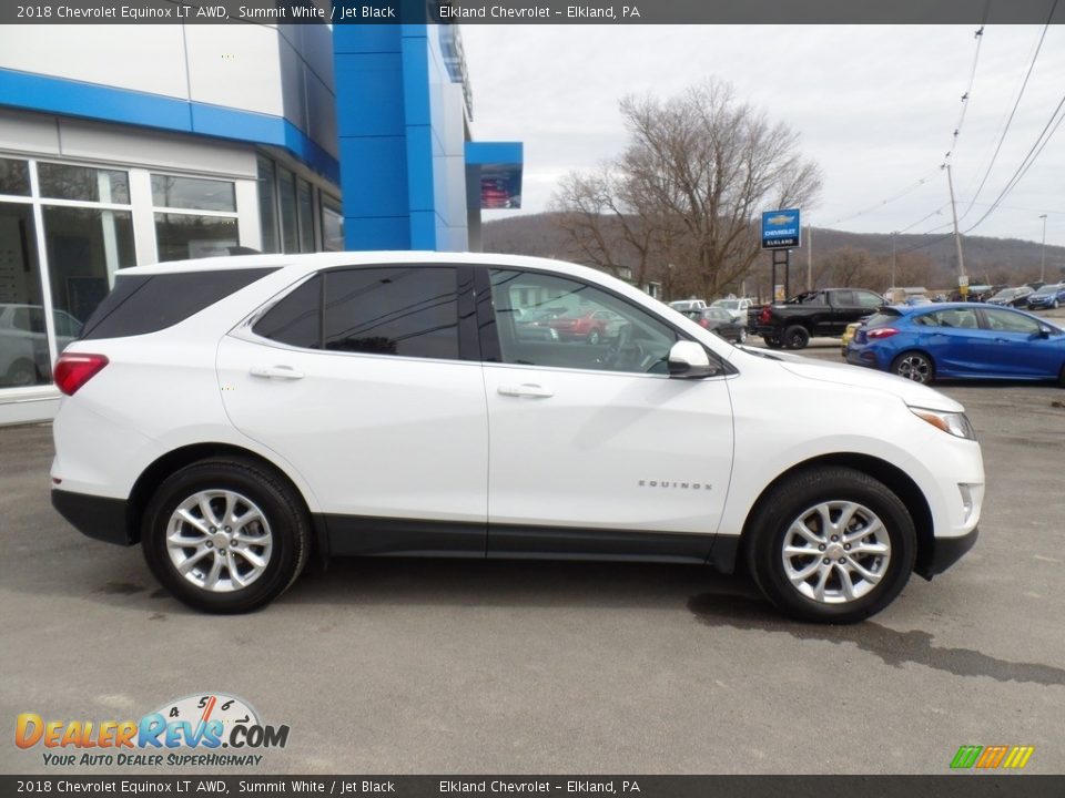 2018 Chevrolet Equinox LT AWD Summit White / Jet Black Photo #4