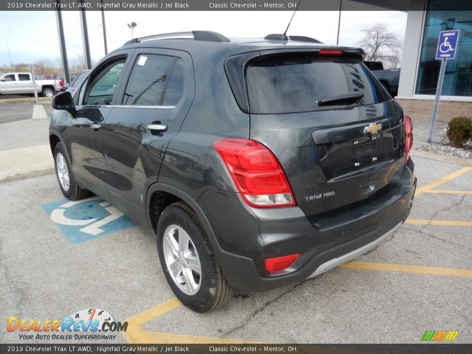 2019 Chevrolet Trax LT AWD Nightfall Gray Metallic / Jet Black Photo #5