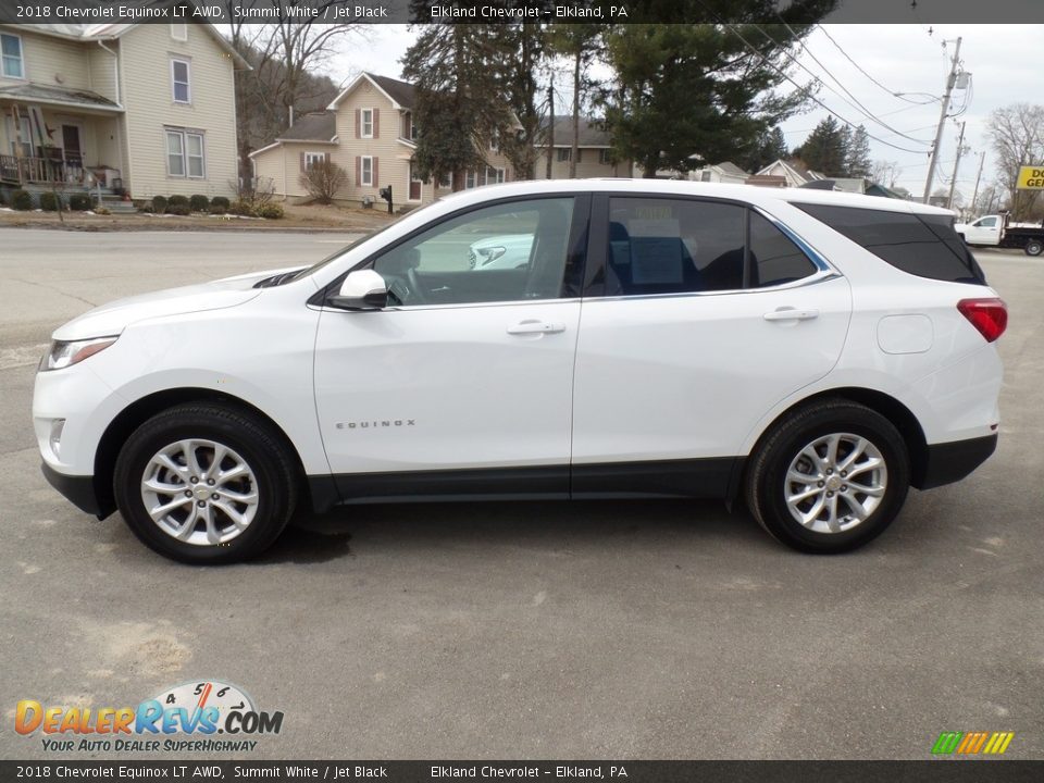 2018 Chevrolet Equinox LT AWD Summit White / Jet Black Photo #8