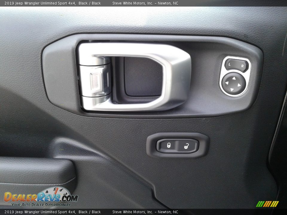 2019 Jeep Wrangler Unlimited Sport 4x4 Black / Black Photo #9