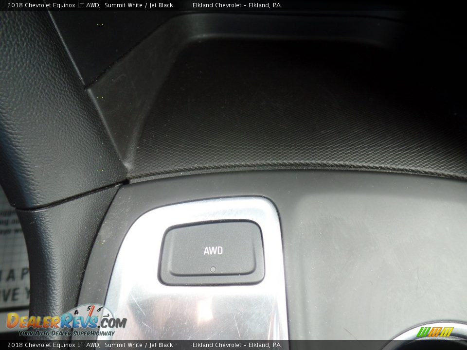 2018 Chevrolet Equinox LT AWD Summit White / Jet Black Photo #31