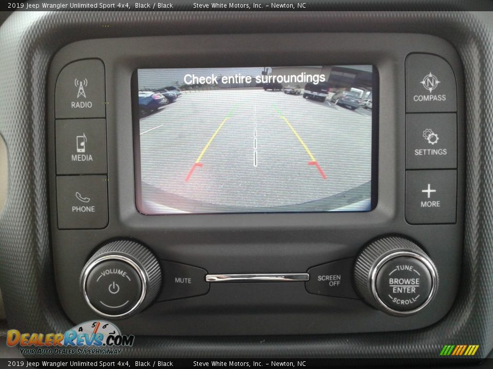 2019 Jeep Wrangler Unlimited Sport 4x4 Black / Black Photo #21