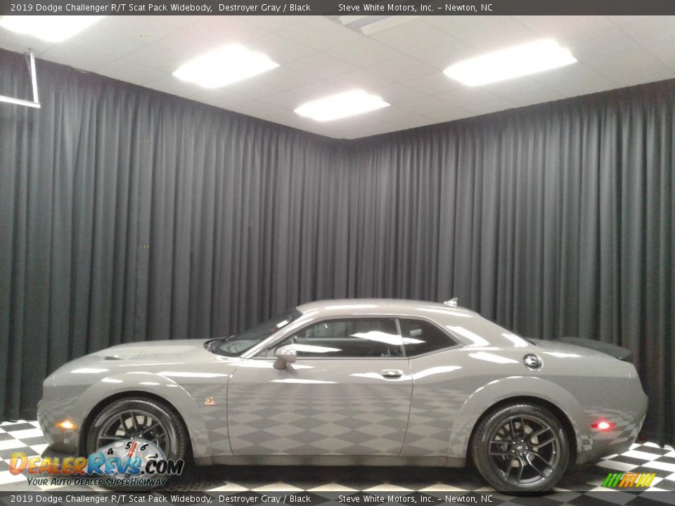2019 Dodge Challenger R/T Scat Pack Widebody Destroyer Gray / Black Photo #1