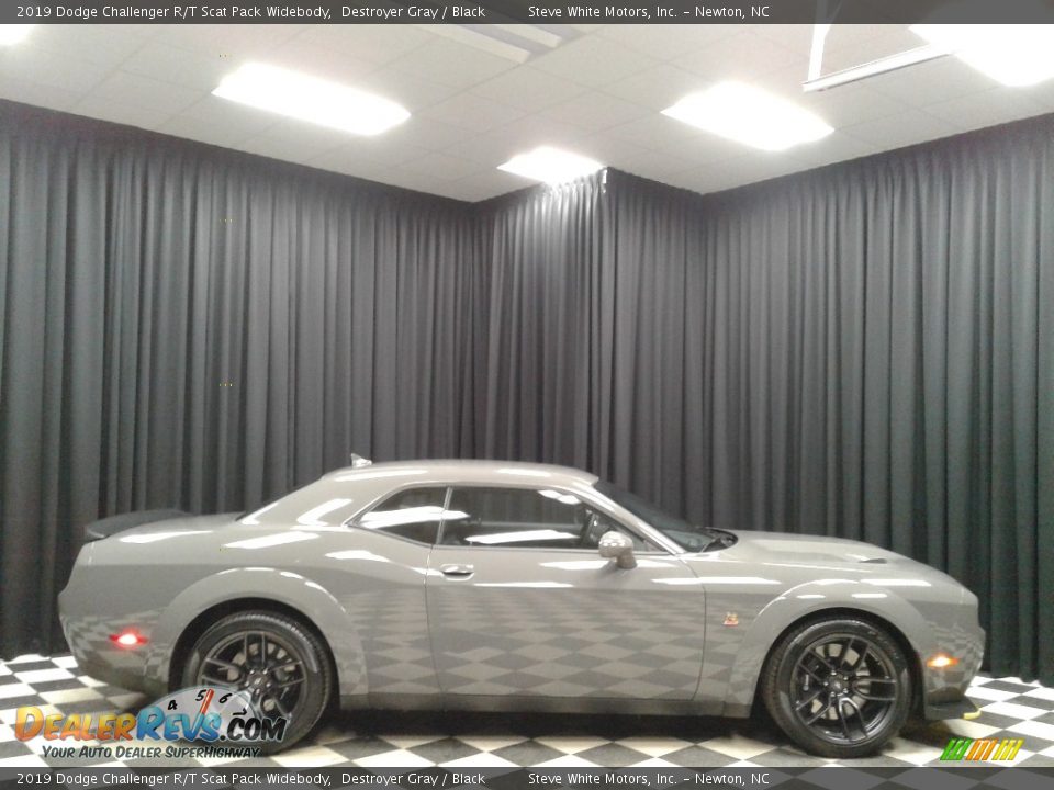 2019 Dodge Challenger R/T Scat Pack Widebody Destroyer Gray / Black Photo #5