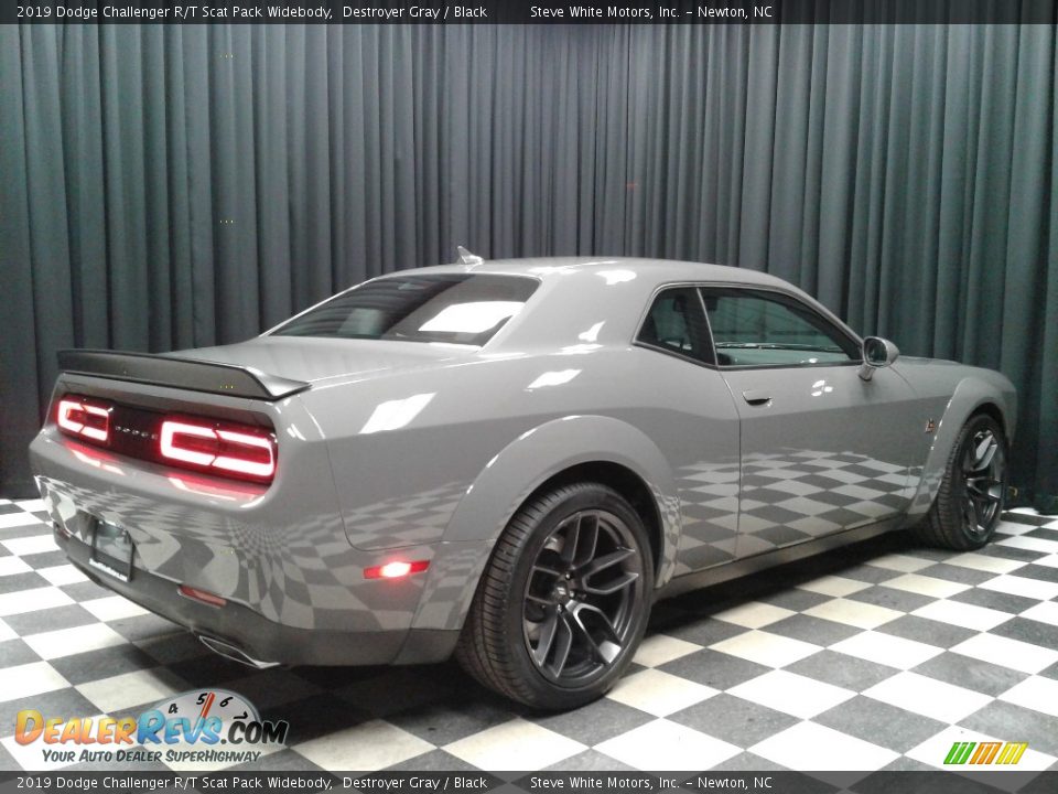 2019 Dodge Challenger R/T Scat Pack Widebody Destroyer Gray / Black Photo #6