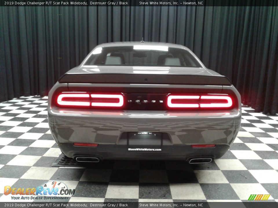 2019 Dodge Challenger R/T Scat Pack Widebody Destroyer Gray / Black Photo #7