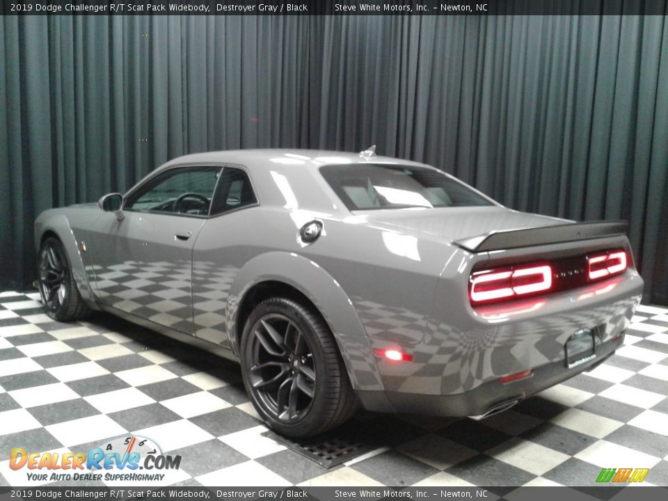 2019 Dodge Challenger R/T Scat Pack Widebody Destroyer Gray / Black Photo #8