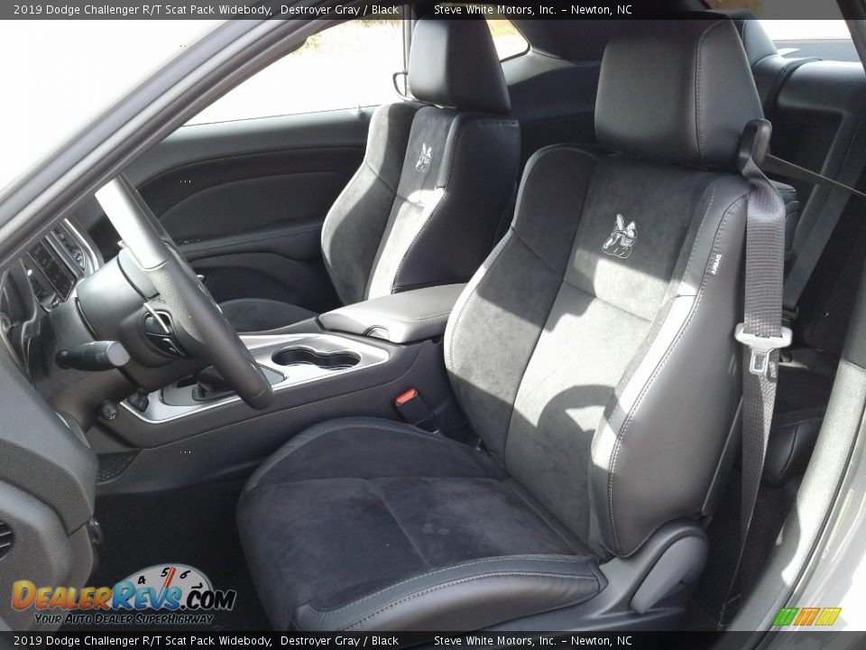 2019 Dodge Challenger R/T Scat Pack Widebody Destroyer Gray / Black Photo #10