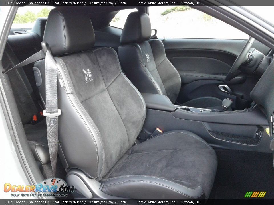 2019 Dodge Challenger R/T Scat Pack Widebody Destroyer Gray / Black Photo #14