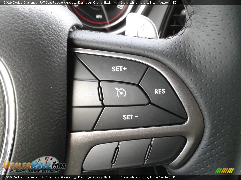 2019 Dodge Challenger R/T Scat Pack Widebody Destroyer Gray / Black Photo #17