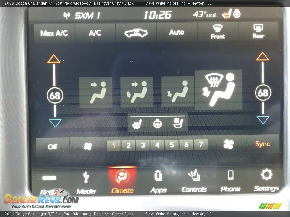 2019 Dodge Challenger R/T Scat Pack Widebody Destroyer Gray / Black Photo #22