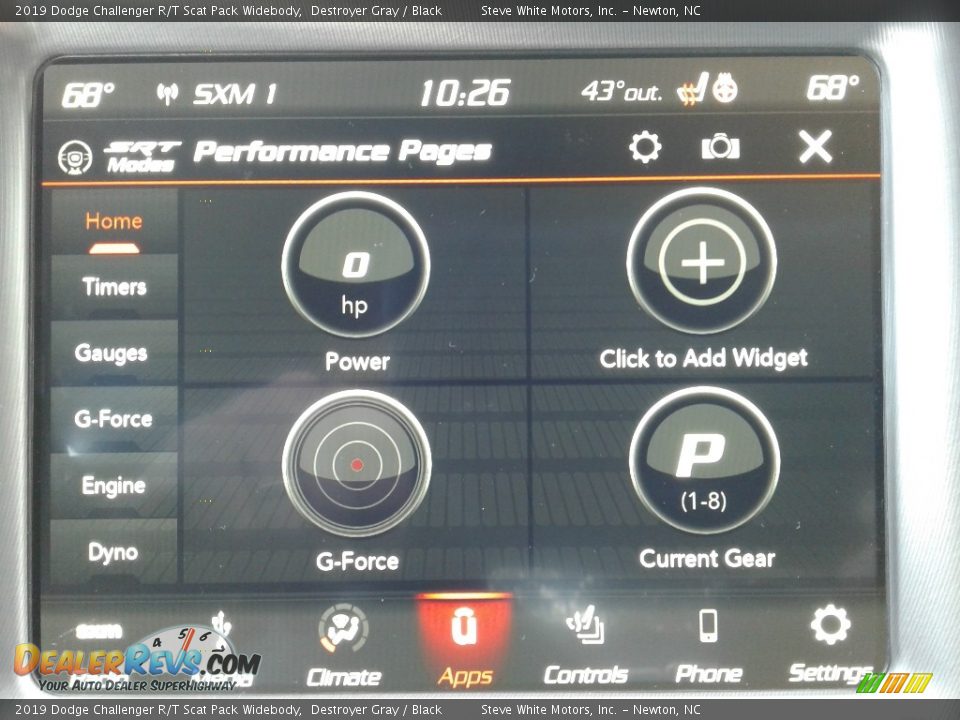 2019 Dodge Challenger R/T Scat Pack Widebody Destroyer Gray / Black Photo #26