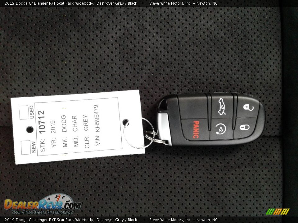 2019 Dodge Challenger R/T Scat Pack Widebody Destroyer Gray / Black Photo #31