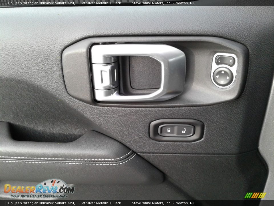 2019 Jeep Wrangler Unlimited Sahara 4x4 Billet Silver Metallic / Black Photo #9