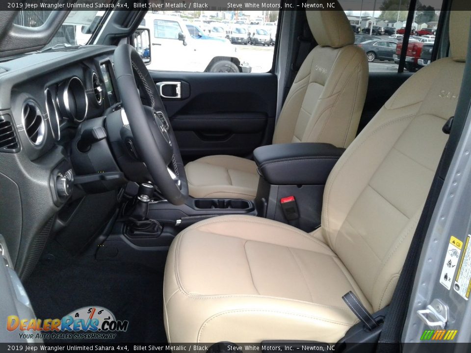 2019 Jeep Wrangler Unlimited Sahara 4x4 Billet Silver Metallic / Black Photo #10