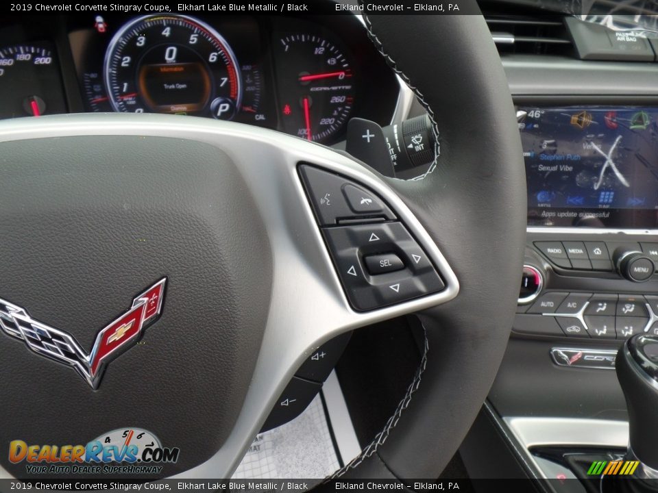 2019 Chevrolet Corvette Stingray Coupe Steering Wheel Photo #23