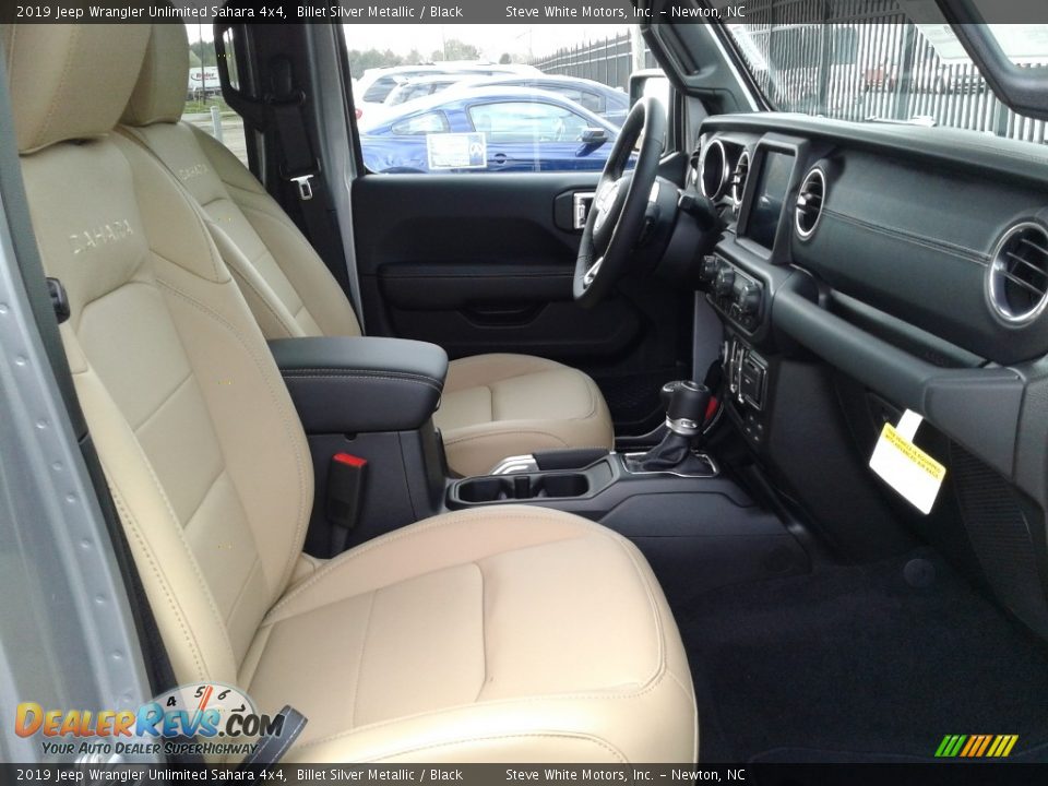 2019 Jeep Wrangler Unlimited Sahara 4x4 Billet Silver Metallic / Black Photo #15