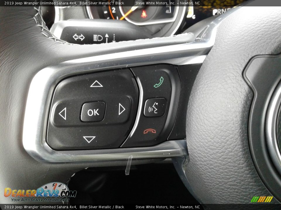 2019 Jeep Wrangler Unlimited Sahara 4x4 Billet Silver Metallic / Black Photo #17