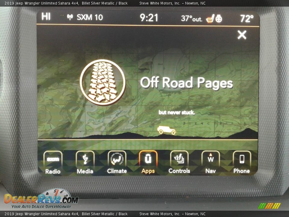 2019 Jeep Wrangler Unlimited Sahara 4x4 Billet Silver Metallic / Black Photo #27