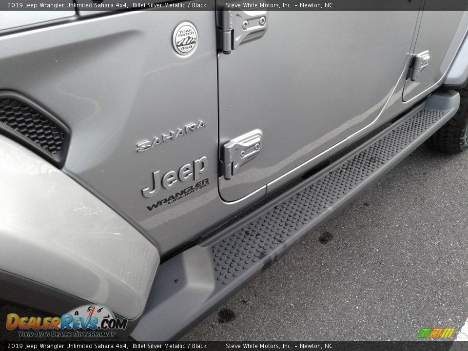 2019 Jeep Wrangler Unlimited Sahara 4x4 Billet Silver Metallic / Black Photo #32