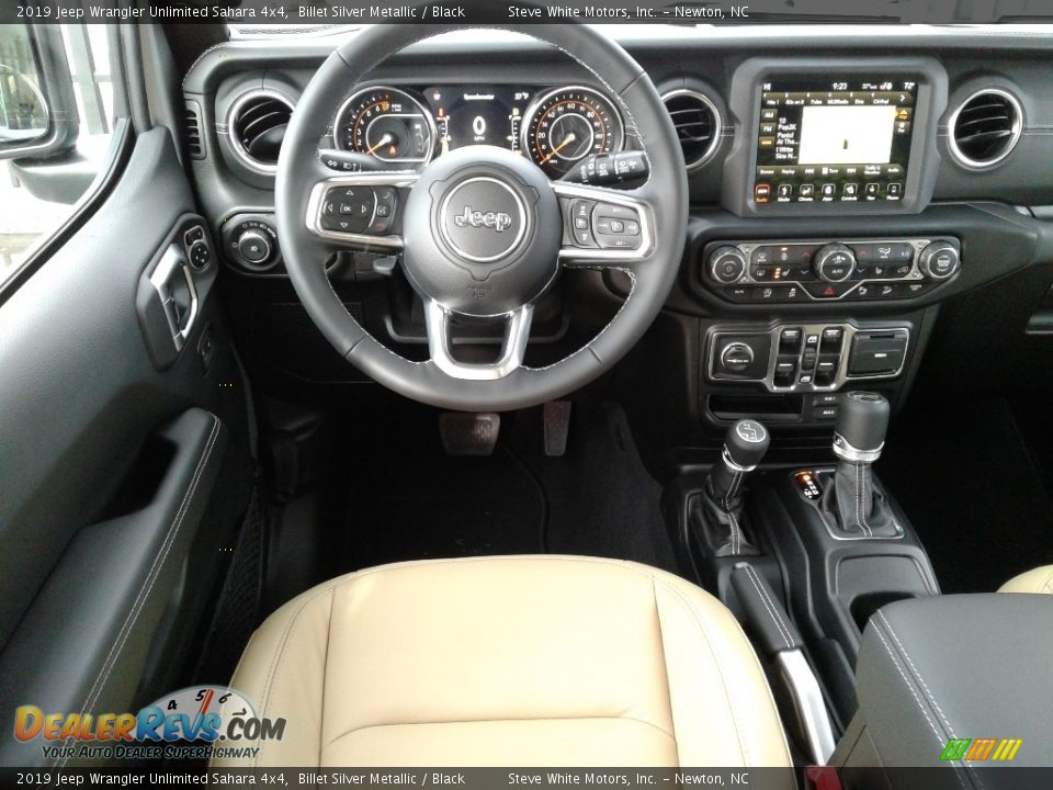 2019 Jeep Wrangler Unlimited Sahara 4x4 Billet Silver Metallic / Black Photo #33