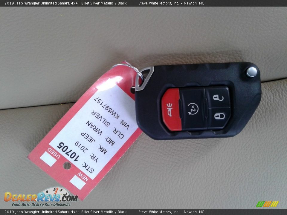 2019 Jeep Wrangler Unlimited Sahara 4x4 Billet Silver Metallic / Black Photo #34