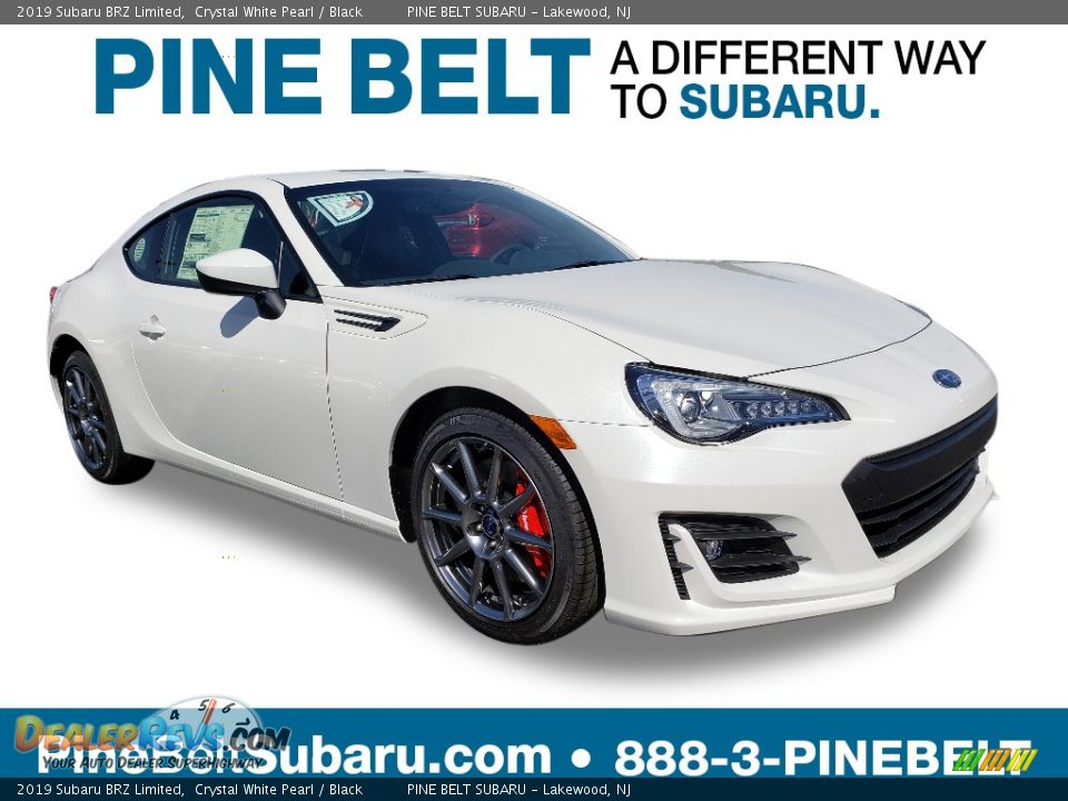 2019 Subaru BRZ Limited Crystal White Pearl / Black Photo #1
