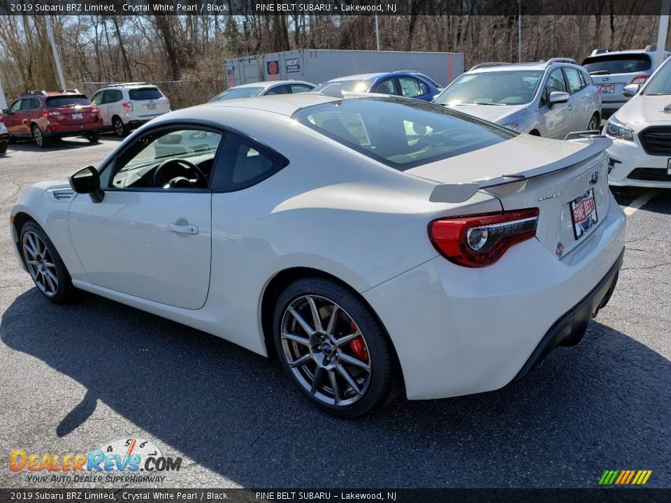 2019 Subaru BRZ Limited Crystal White Pearl / Black Photo #4