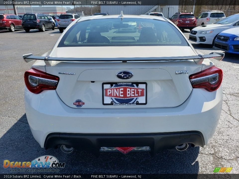 2019 Subaru BRZ Limited Crystal White Pearl / Black Photo #5