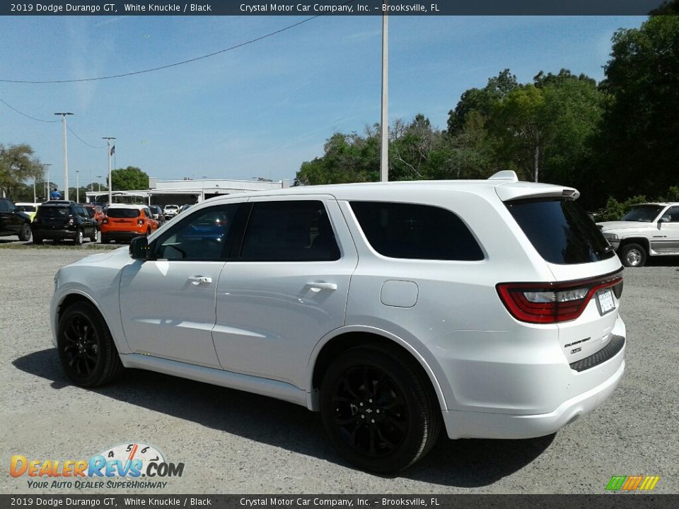2019 Dodge Durango GT White Knuckle / Black Photo #3