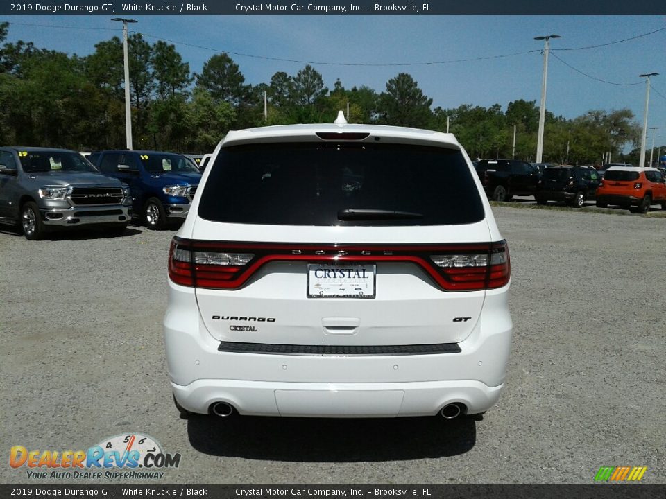 2019 Dodge Durango GT White Knuckle / Black Photo #4
