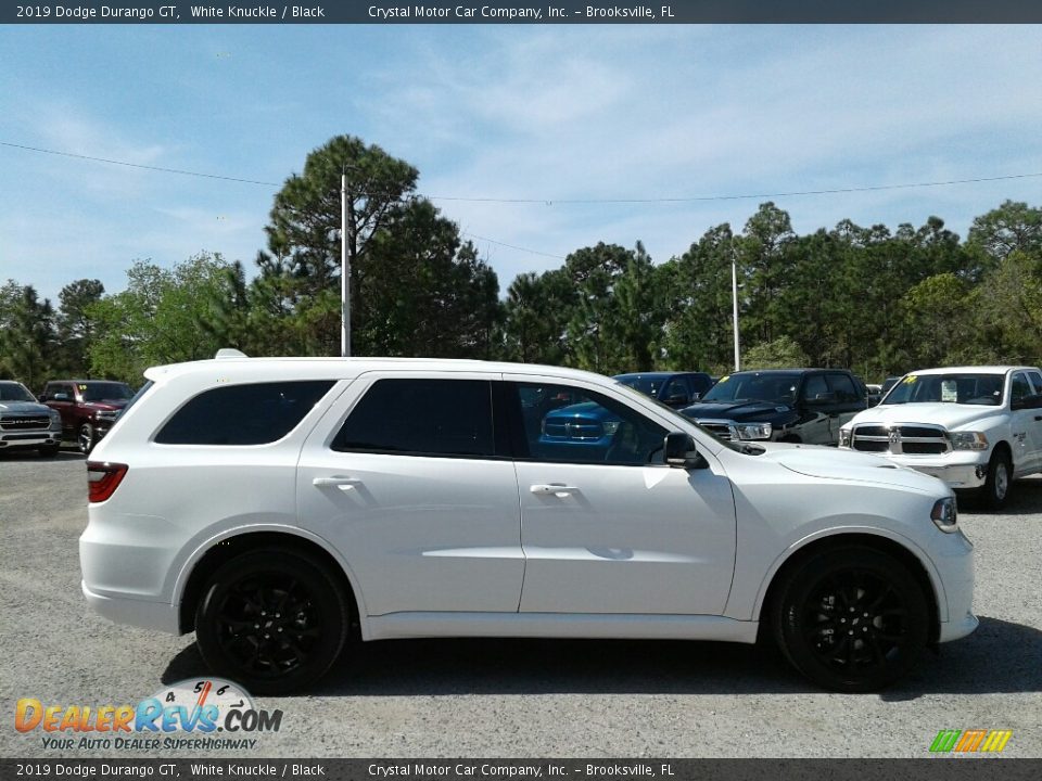 2019 Dodge Durango GT White Knuckle / Black Photo #6