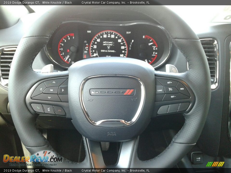 2019 Dodge Durango GT White Knuckle / Black Photo #14