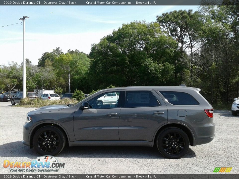 2019 Dodge Durango GT Destroyer Gray / Black Photo #2