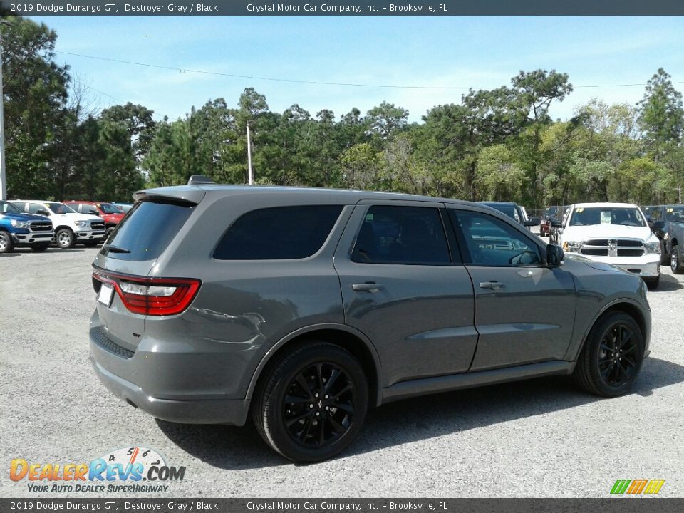 2019 Dodge Durango GT Destroyer Gray / Black Photo #5