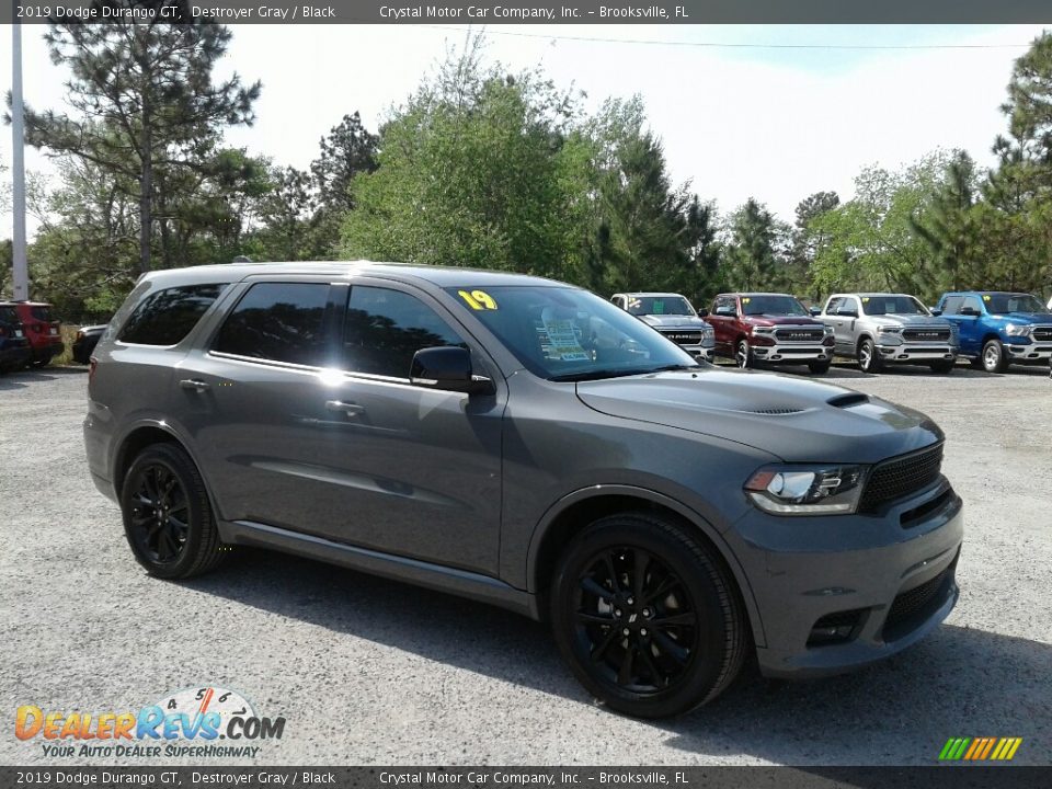 2019 Dodge Durango GT Destroyer Gray / Black Photo #7