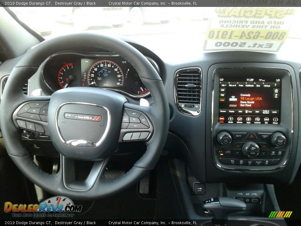 2019 Dodge Durango GT Destroyer Gray / Black Photo #13