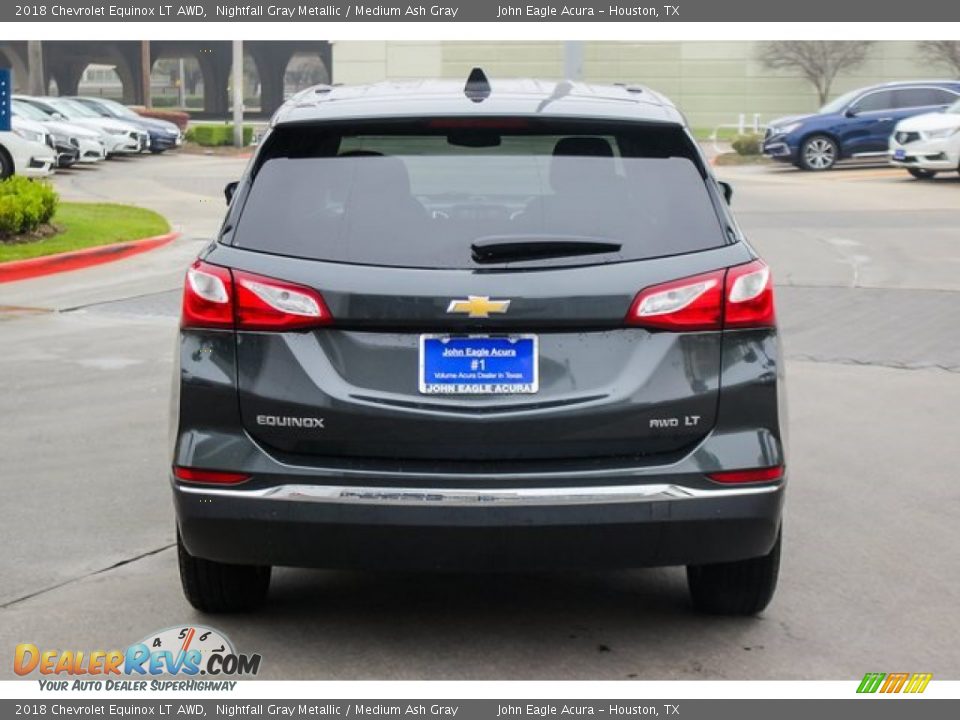 2018 Chevrolet Equinox LT AWD Nightfall Gray Metallic / Medium Ash Gray Photo #6