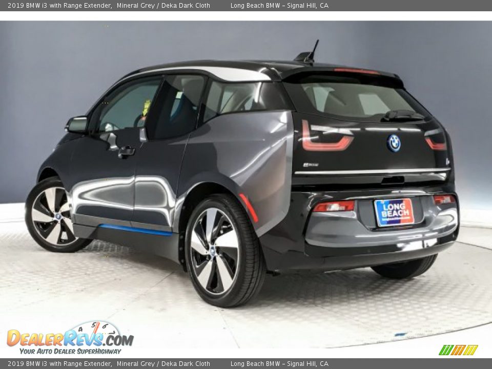 2019 BMW i3 with Range Extender Mineral Grey / Deka Dark Cloth Photo #2