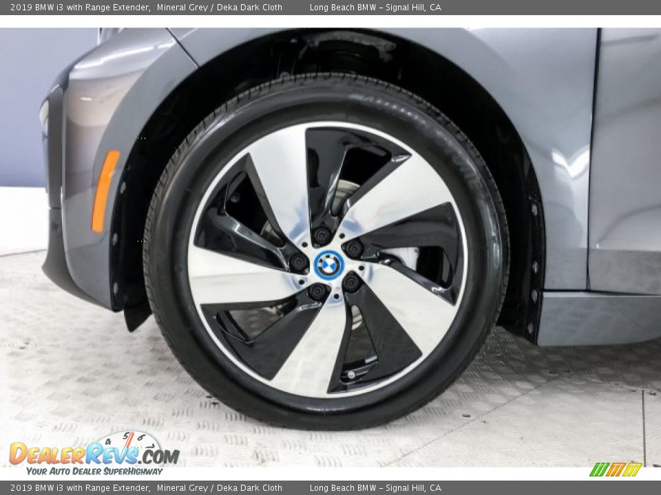 2019 BMW i3 with Range Extender Mineral Grey / Deka Dark Cloth Photo #8