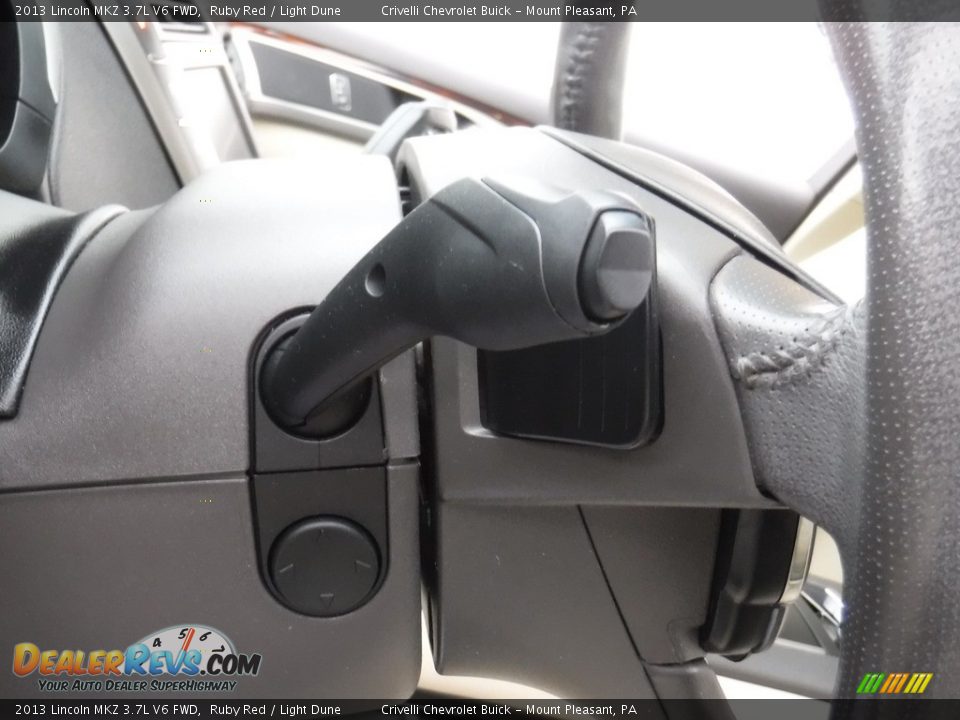 2013 Lincoln MKZ 3.7L V6 FWD Ruby Red / Light Dune Photo #18