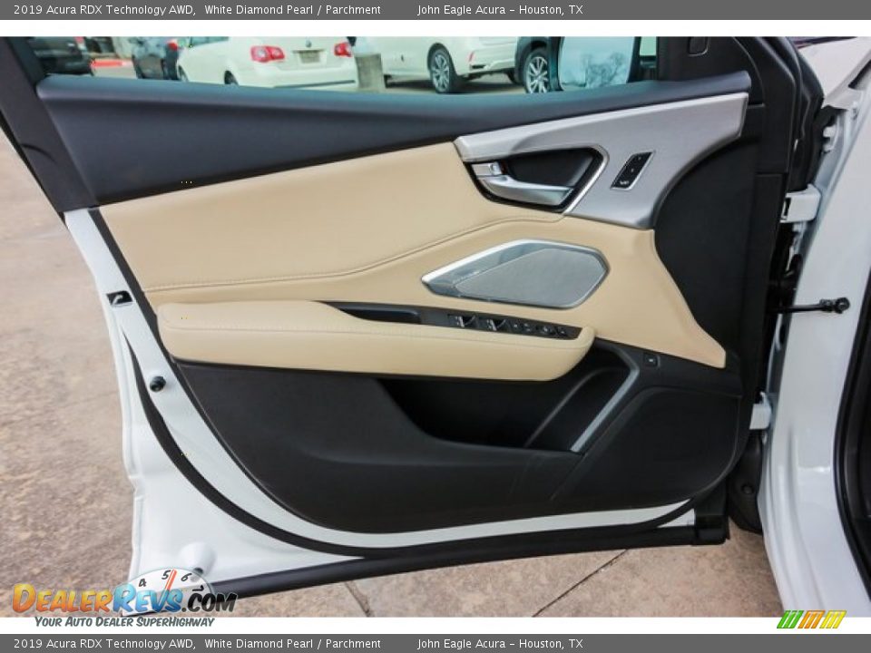 2019 Acura RDX Technology AWD White Diamond Pearl / Parchment Photo #15